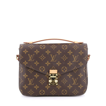 Louis Vuitton Pochette Metis Monogram Canvas brown