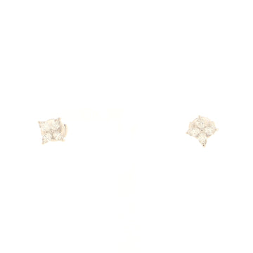 Tiffany & Co. Victoria Stud Earrings Platinum with Diamonds Small