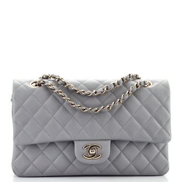 Chanel Classic Double Flap Bag Quilted Caviar Medium