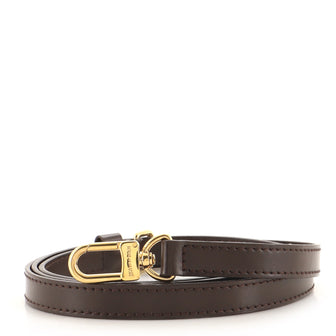 Louis Vuitton Adjustable Shoulder Strap Leather 16mm