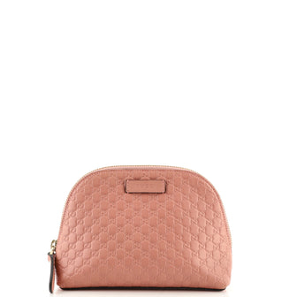 Gucci Cosmetic Case (Outlet) Microguccissima Leather Medium