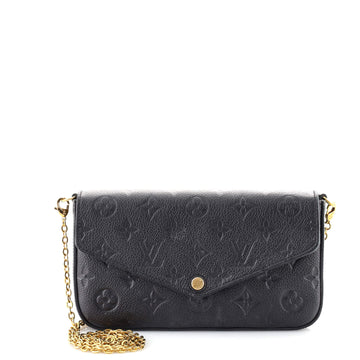 Louis Vuitton Felicie Pochette Monogram Empreinte Leather