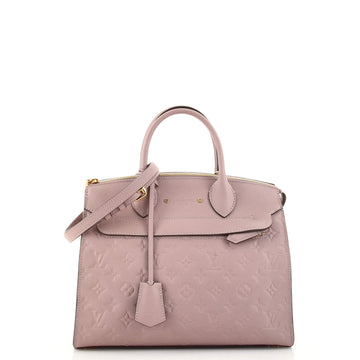 Louis Vuitton Pont Neuf Handbag Monogram Empreinte Leather MM