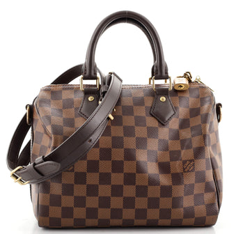 Louis Vuitton Speedy Bandouliere Bag Damier 25
