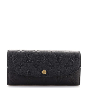 Louis Vuitton Emilie Wallet Monogram Empreinte Leather