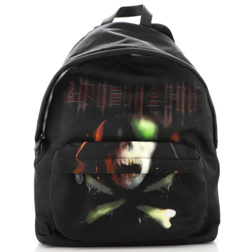 Givenchy Logo Backpack Printed Nylon Large