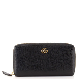Gucci GG Marmont Zip Around Wallet Leather