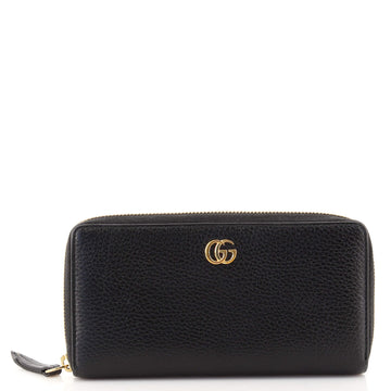 Gucci GG Marmont Zip Around Wallet Leather