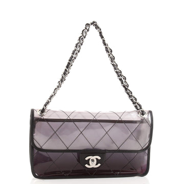 Chanel Naked Flap Bag Quilted PVC