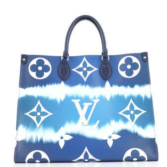 Louis Vuitton OnTheGo Tote Limited Edition Escale Monogram Giant GM