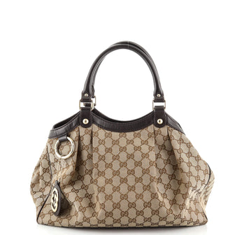 Gucci Sukey Tote GG Canvas Medium