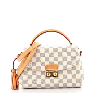 Louis Vuitton Croisette Handbag Damier