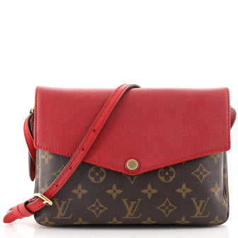 Louis Vuitton Twice Handbag Monogram Canvas