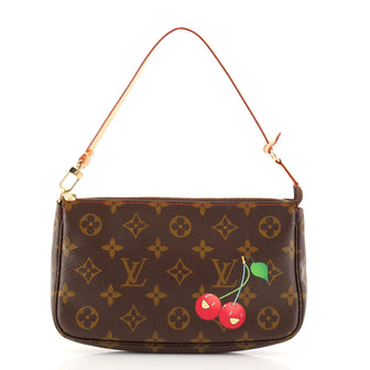 Louis Vuitton Pochette Accessoires Limited Edition Monogram Cerises