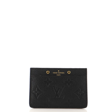 Louis Vuitton Card Holder Monogram Empreinte Leather