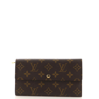 Louis Vuitton Vintage Sarah Wallet Monogram Canvas
