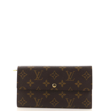 Louis Vuitton Vintage Sarah Wallet Monogram Canvas
