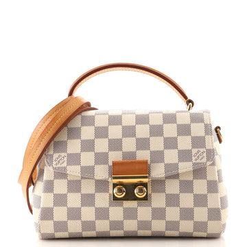 Louis Vuitton Croisette Handbag Damier
