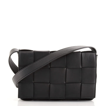 Bottega Veneta Cassette Crossbody Bag Maxi Intrecciato Leather
