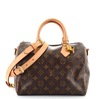 Louis Vuitton Speedy Bandouliere Bag Monogram Canvas 25