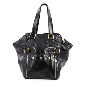 Saint Laurent Downtown Tote Patent Small black
