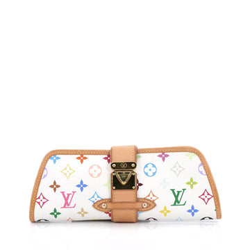 Louis Vuitton Shirley Handbag Monogram Multicolor white