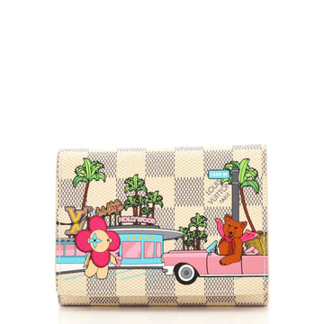 Louis Vuitton Victorine Wallet Limited Edition Vivienne Xmas Damier