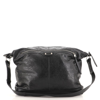 Balenciaga Classic Studs Courier Hobo Leather XL