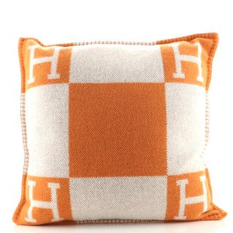 Hermes Avalon Pillow Wool and Cashmere Small
