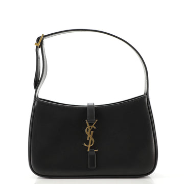 Saint Laurent Le 5 a 7 Hobo Leather Small