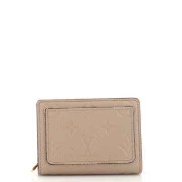 Louis Vuitton Clea Wallet Monogram Empreinte Leather