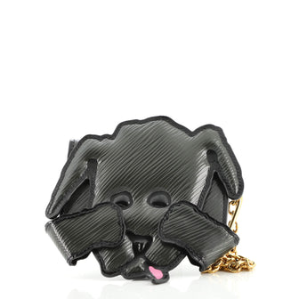 Louis Vuitton Dog Card Case Limited Edition Grace Coddington Epi Leather and Catogram Canvas