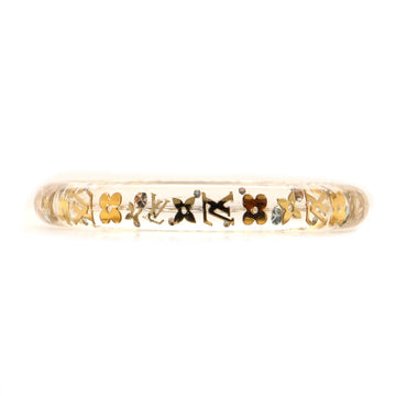 Louis Vuitton Inclusion Bangle Bracelet Resin with Crystals GM