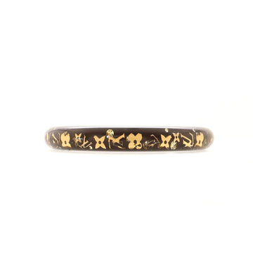 Louis Vuitton Inclusion Bangle Bracelet Resin with Crystals PM