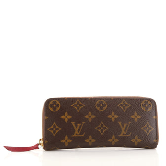 Louis Vuitton Clemence Wallet Monogram Canvas