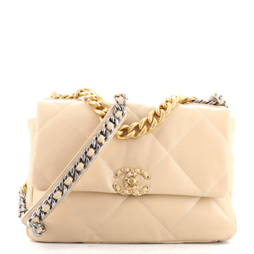 Chanel 19 Flap Bag Quilted Lambskin Large