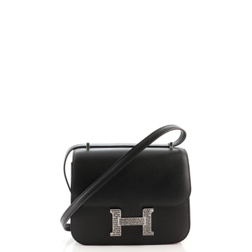 Hermes Constance Marquette Bag Monsieur with Lizard 18