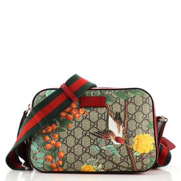 Gucci Camera Shoulder Bag Tian Print GG Coated Canvas Medium