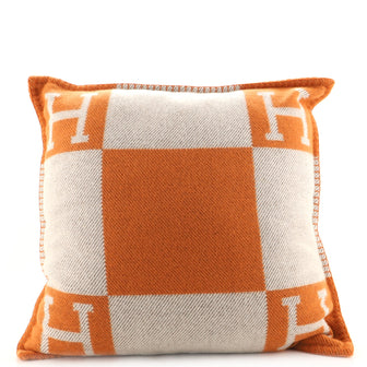 Hermes Avalon Pillow Wool and Cashmere Small