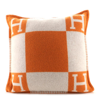 Hermes Avalon Pillow Wool and Cashmere Small