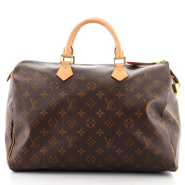 Louis Vuitton Speedy Handbag Monogram Canvas 35