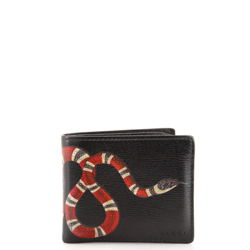 Gucci Bifold Wallet Printed Leather