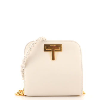 Tom Ford Cosmo T Lock Shoulder Bag Leather Small