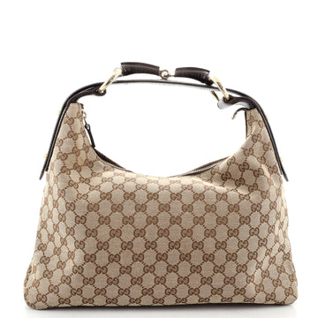 Gucci Horsebit Hobo GG Canvas Medium