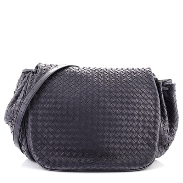 Bottega Veneta Flap Messenger Bag Intrecciato Nappa Medium