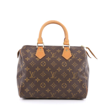 Louis Vuitton Speedy Handbag Monogram Canvas 25 brown