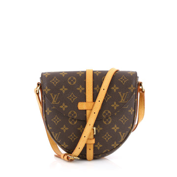 Louis Vuitton Chantilly Handbag Monogram Canvas PM brown