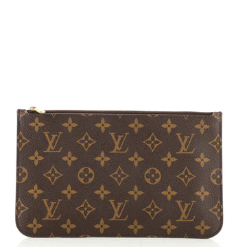 Louis Vuitton Neverfull Pochette Monogram Canvas Large