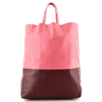 Celine Vertical Bi-Cabas Tote Leather Large