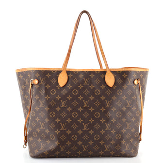 Louis Vuitton Neverfull NM Tote Monogram Canvas GM